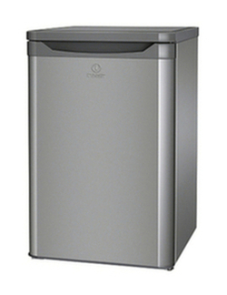 Indesit TLAA10S Larder Fridge, A+ Energy Rating, 55cm Wide, Silver